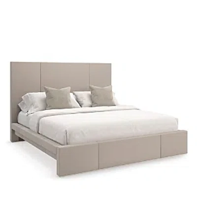 Caracole Balance Queen Bed In Ecru