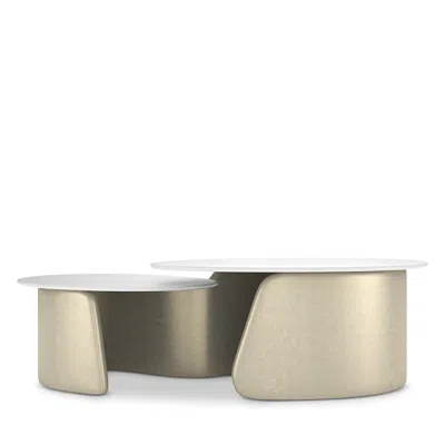 Caracole Bauble Cocktail Table In Gold