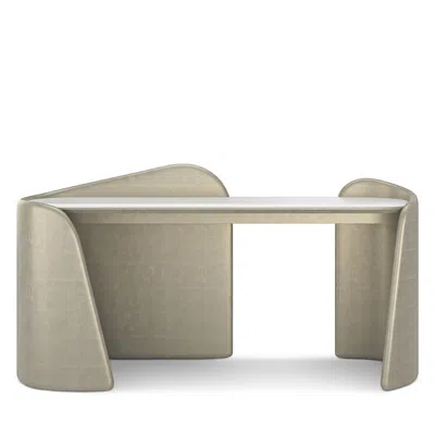 Caracole Bauble Console Table In White