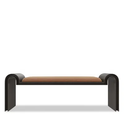 Caracole Beau Bench In Brown