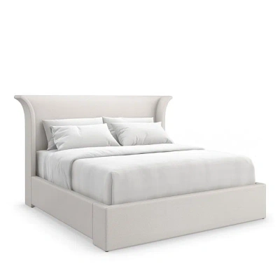 Caracole Beauty Sleep Bed, King In Alabaster