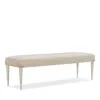 Caracole Boarding On Beautiful Bench In Cream