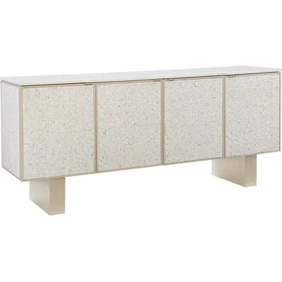 Caracole Bomb-shell 77'' Sideboard In Taupe