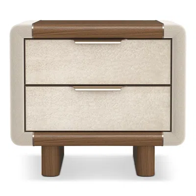 Caracole Botero Small Nightstand In Brown