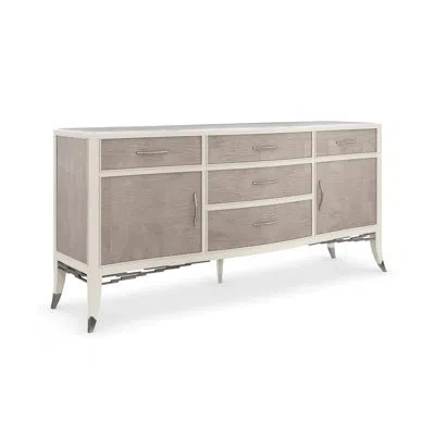 Caracole Break From Tradition 74'' Sideboard In Brown