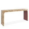 Caracole Cabaret Console In Brazen Bronze