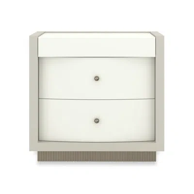 Caracole Calais Nightstand In White