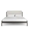 Caracole Campaign Bed, King In White