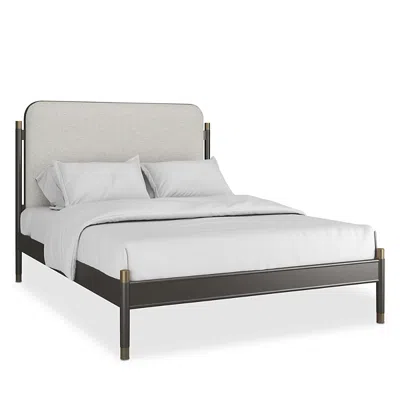Caracole Campaign Queen Bed In White