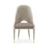 Caracole Cane I Join You Dining Chair In Neutral Metallic