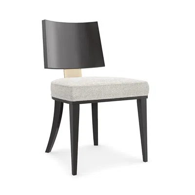 Caracole Champagne Side Chair In Multi