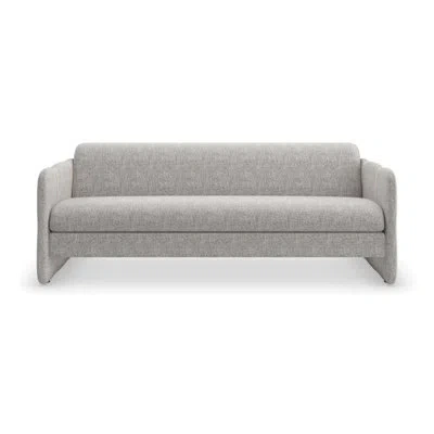 Caracole Cigar Club Sofa In Ivory;taupe