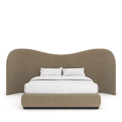 Caracole Clio Bed, Queen In Brown