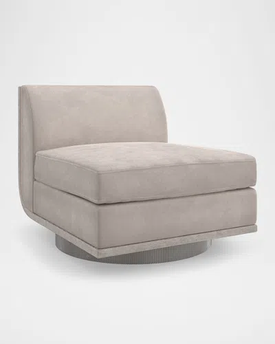 Caracole Clipper Accent Chair In Taupe