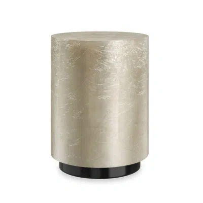 Caracole Cocktail Couture Round End Table In Gold