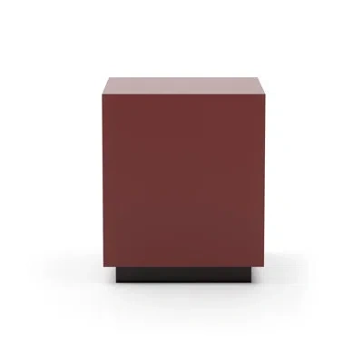 Caracole Cocktail Couture Sq End Tbl Rouge