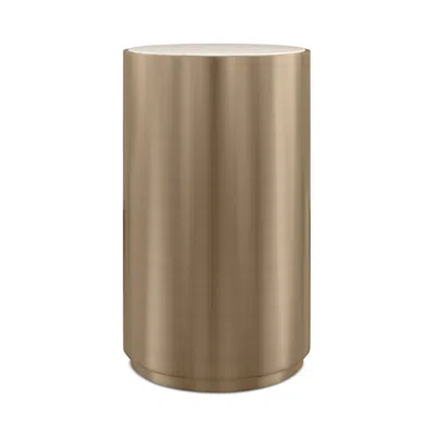 Caracole Contrast Light Spot Accent Table In Bronze