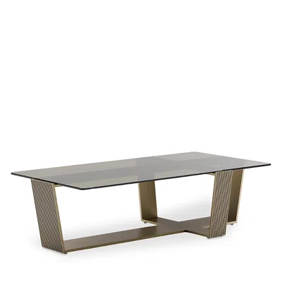 Caracole Counter Balance Cocktail Table In Animal Print