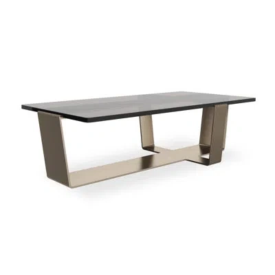 Caracole Counter Balance Cocktail Table In Bronze
