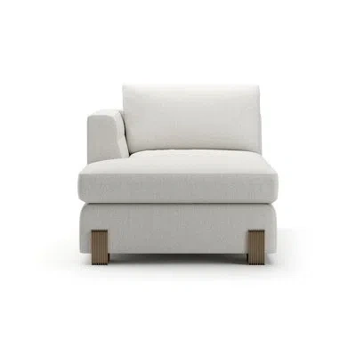 Caracole Counter Balance Raf Chaise In White