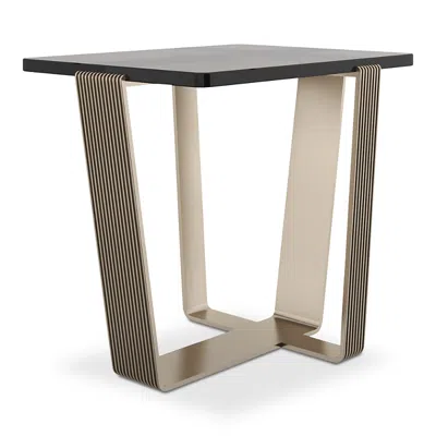 Caracole Counter Balance Side Table In Multi