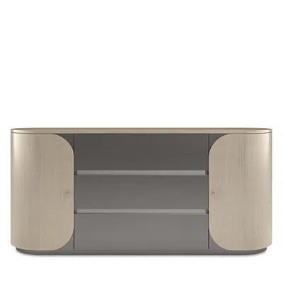 Caracole Da Vita Duo Dresser In Smoked Stainless