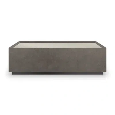 Caracole Dark Matter Cocktail Table In Silver