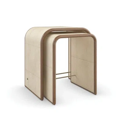 Caracole Delano Nesting Tables In Brown