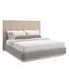 Caracole Dream Chaser King Bed Frame In Dry Martini