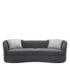 Caracole Eclipse Sofa In Dark Chocolate