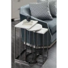 Caracole Exposition 3 Piece Coffee Table Set In Silver