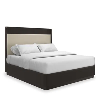 Caracole Fall In Love Bed, Dark Chocolate Queen In Dark Chocolate/fabric - Exclusive