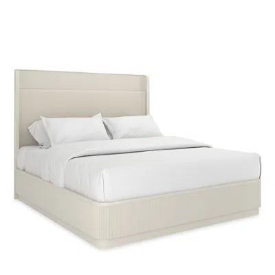 Caracole Fall In Love Bed, Matte Pearl King