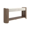 Caracole Fleur Console Table In Latte