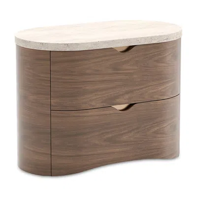 Caracole Fleur Large Nightstand In Multi