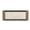 Caracole Fleur Open Sideboard In Brown;white