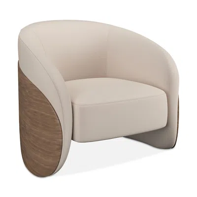 Caracole Fleur Wood Back Dining Chair In Neutral