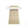 Caracole Float End Table In White