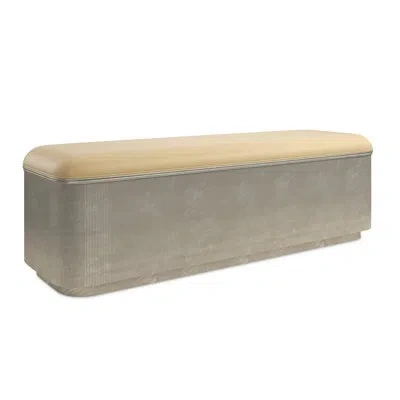 Caracole For The Love Of Bed Bench In Oracle,gold