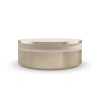 Caracole Frame Coffee Table With Storage In Cream