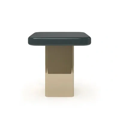 Caracole Gelee End Table In Green