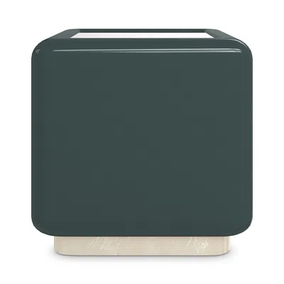 Caracole Gelee Square Accent Table In Green