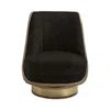 Caracole Go For A Spin Accent Chair In Chocolate