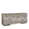 Caracole Go With The Flow Sideboard In Driftwood