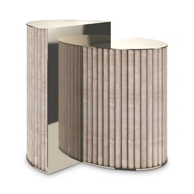 Caracole Hewn Accent Table In Neutral