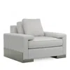 Caracole I'm Shelf-ish Chair In Pyrite/stone