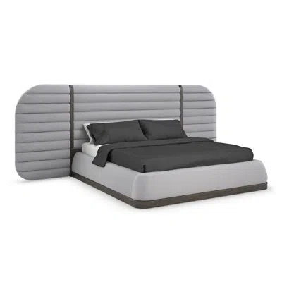 Caracole La Moda Bed Post In Gray
