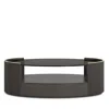 Caracole Love Oval Cocktail Table In Gray
