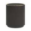 Caracole Love Round Side Table In Brown