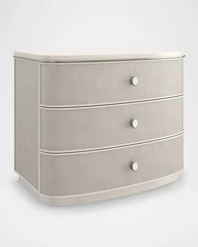 Caracole Lyon Nightstand In Taupe